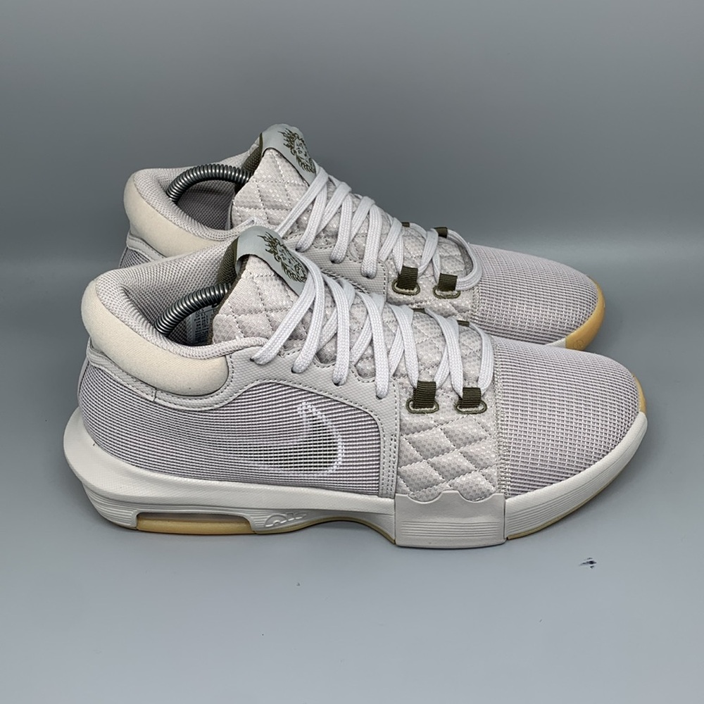 Nike LeBron Witness 8 Iron Ore Gum Basketball Shoes FB2239-003 Men’s Sz 10.5 NWT